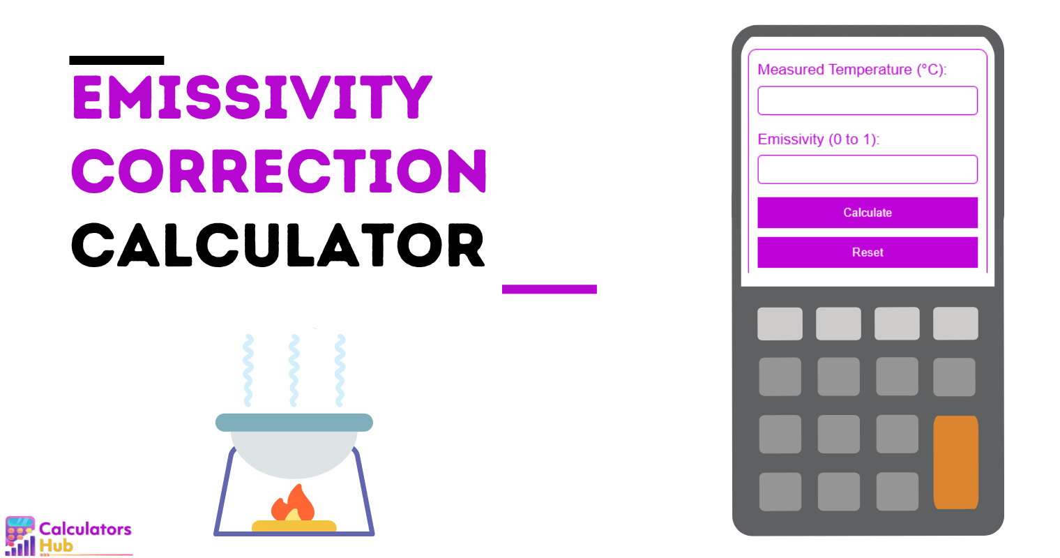 Emissivity Correction Calculator