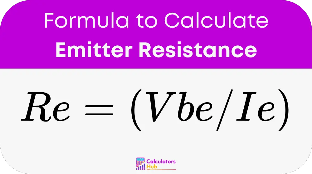 Emitter Resistance