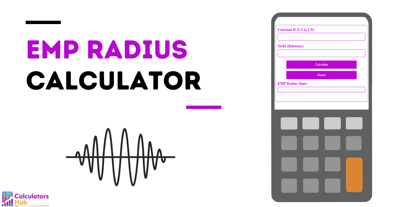 Emp Radius Calculator