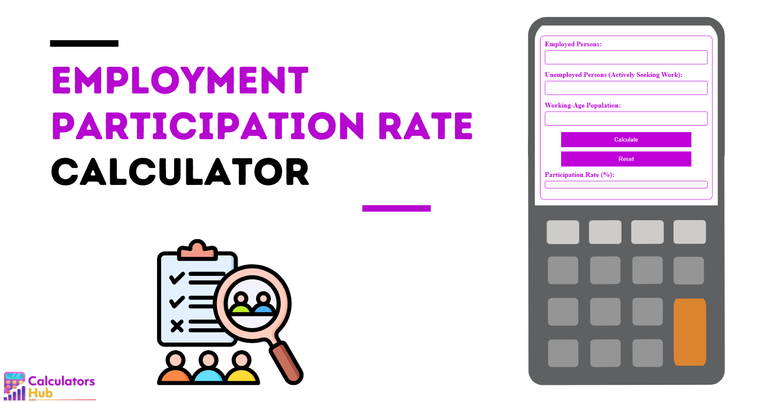 Employment Participation Rate Calculator