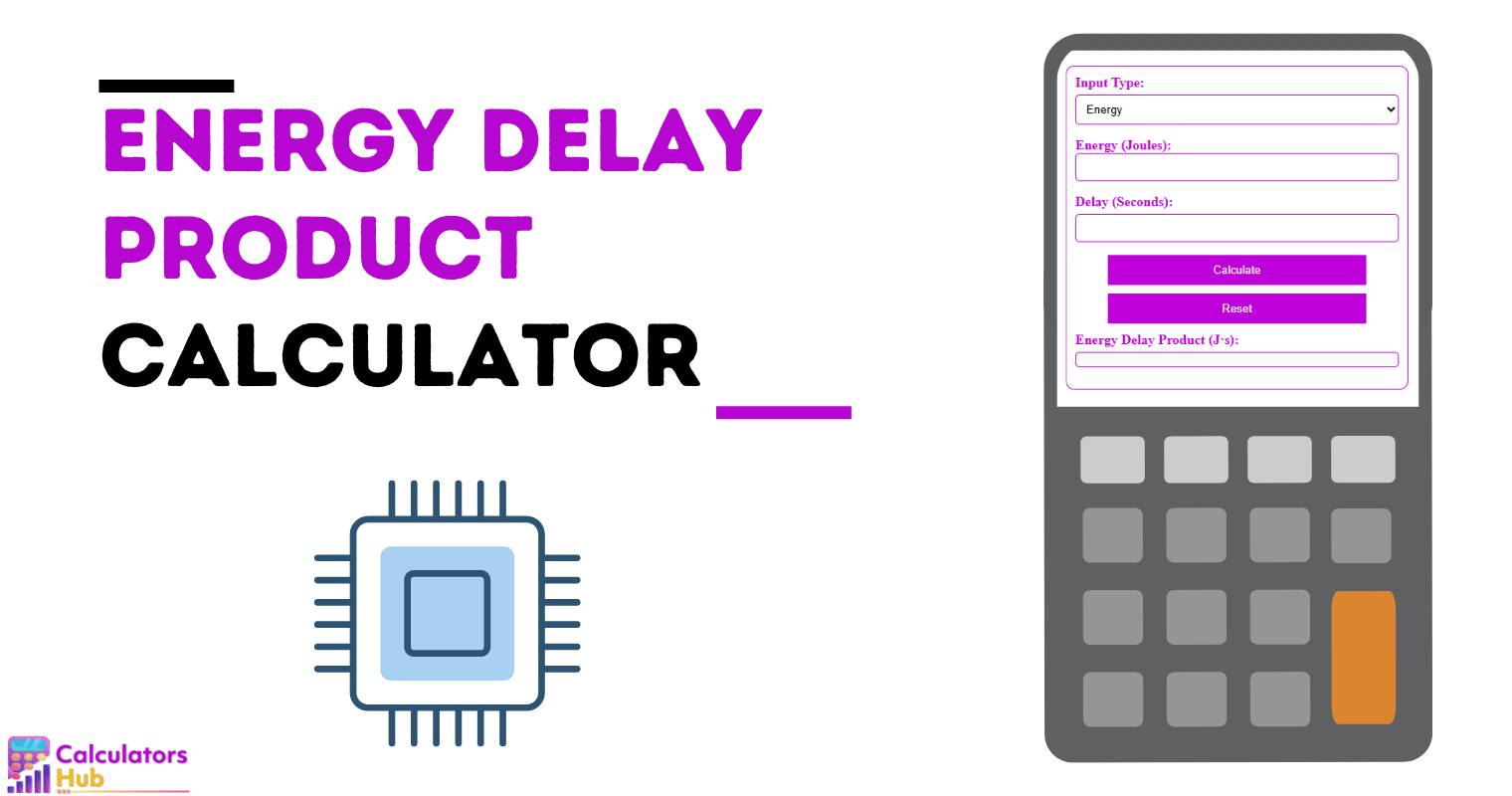 Energy Delay Product Calculator