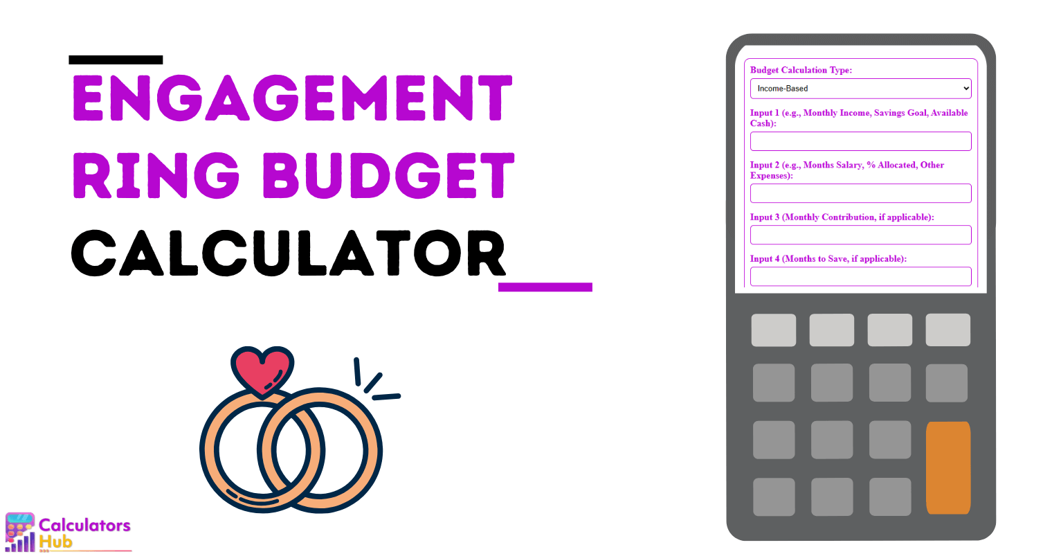 Engagement Ring Budget Calculator