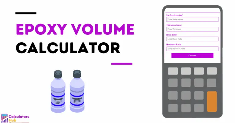 Epoxy Pigment Calculator