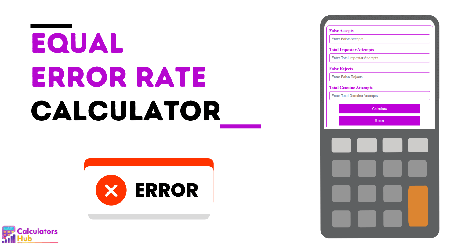 Equal Error Rate Calculator