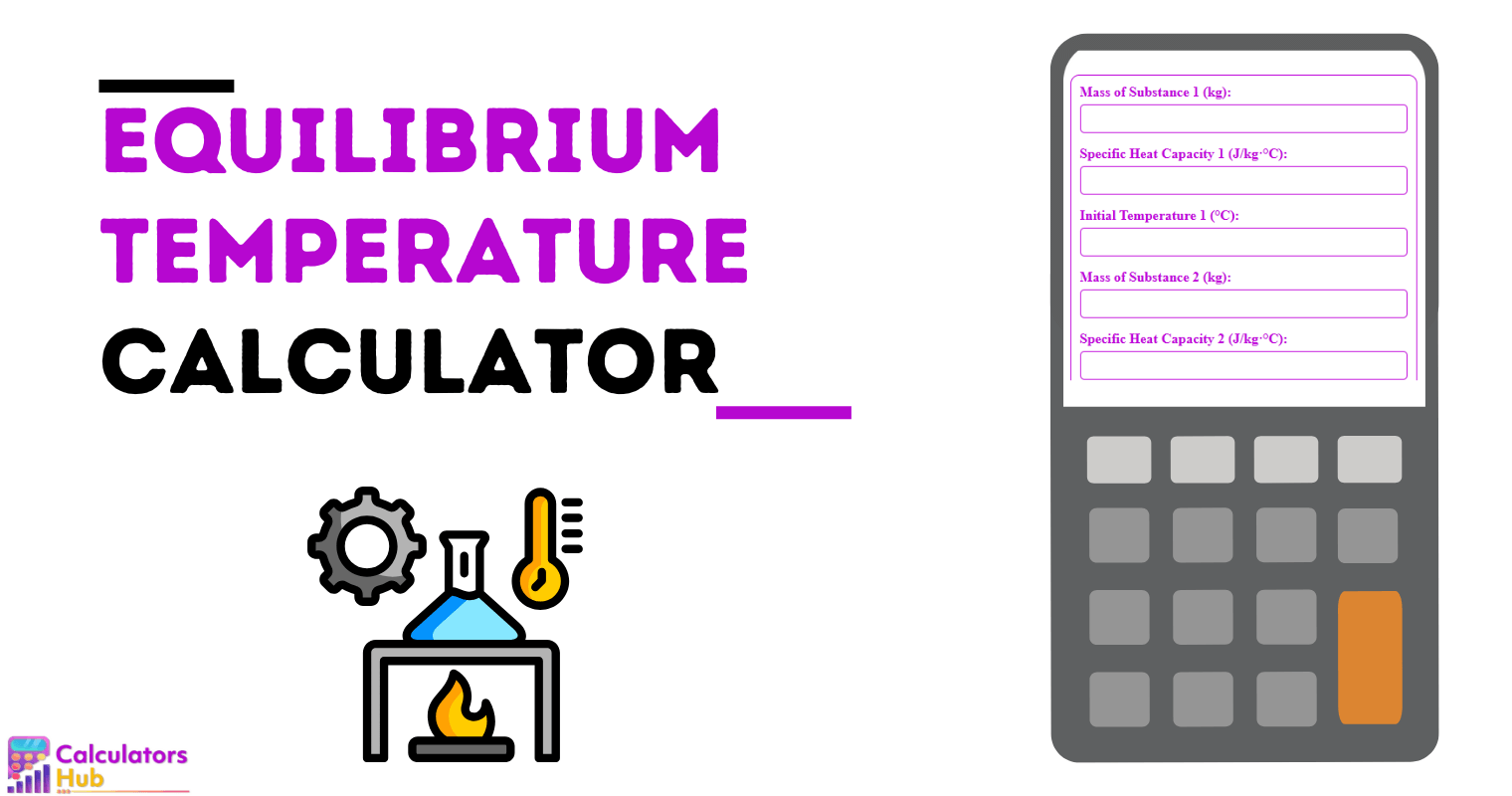 Equilibrium Temperature Calculator