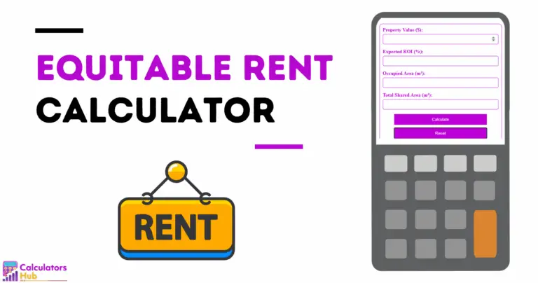 Equitable Rent Calculator