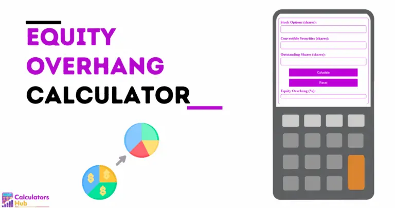 Equity Overhang Calculator