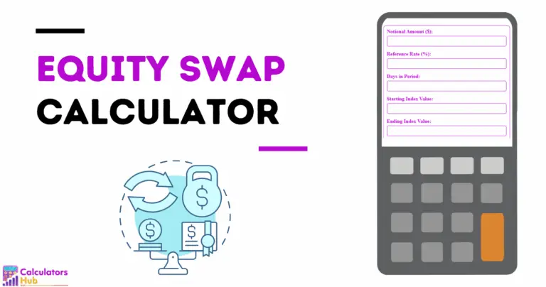 Equity Swap Calculator