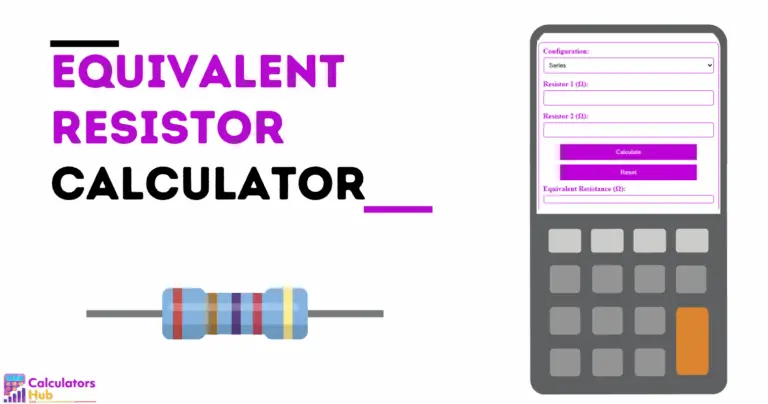 Equivalent Resistor Calculator