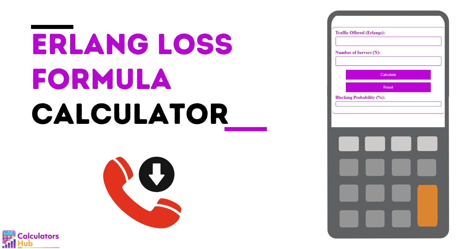 Erlang Loss Formula Calculator