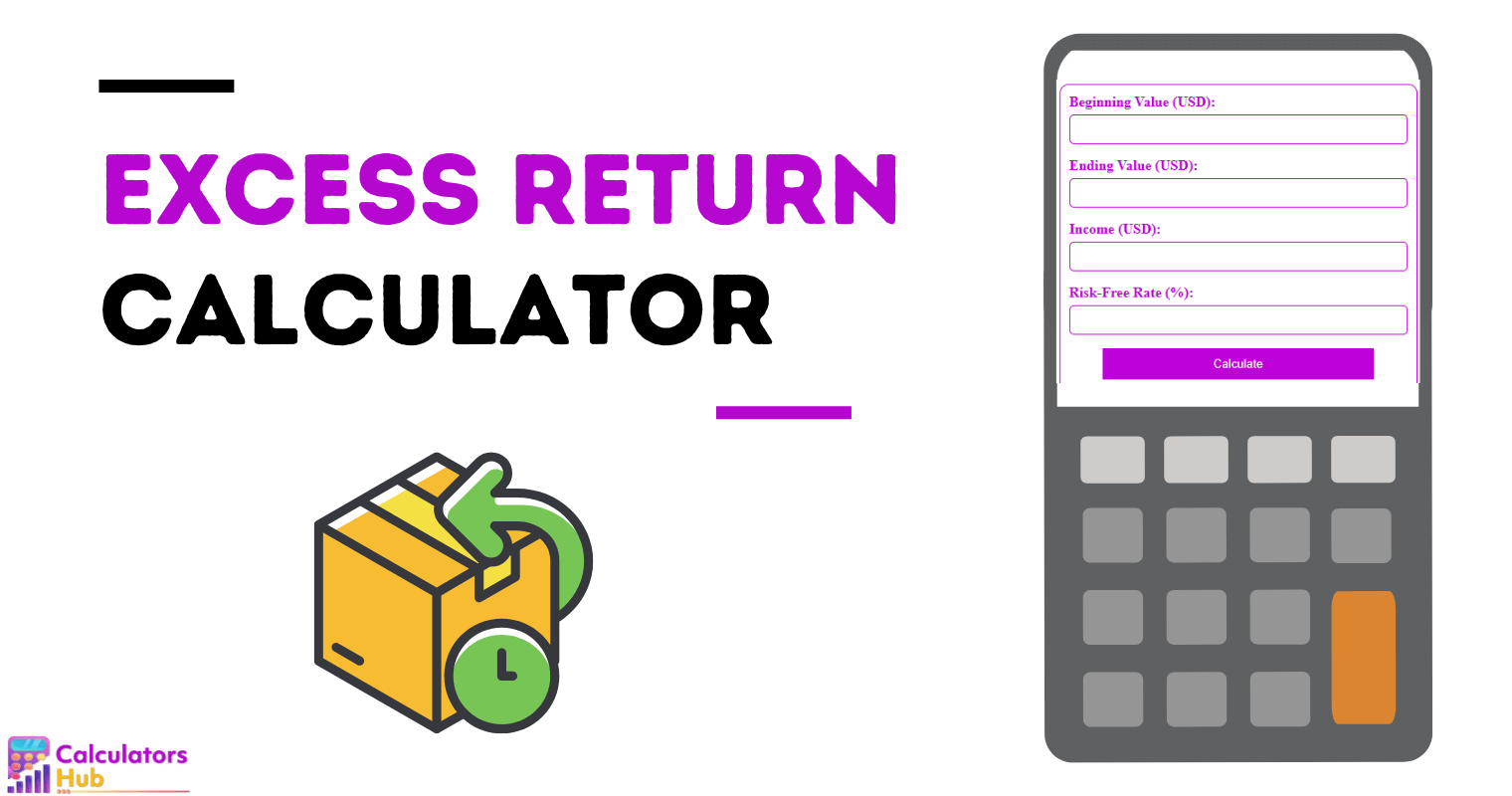 Excess Return Calculator