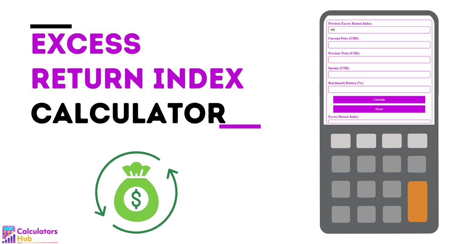 Excess Return Index Calculator