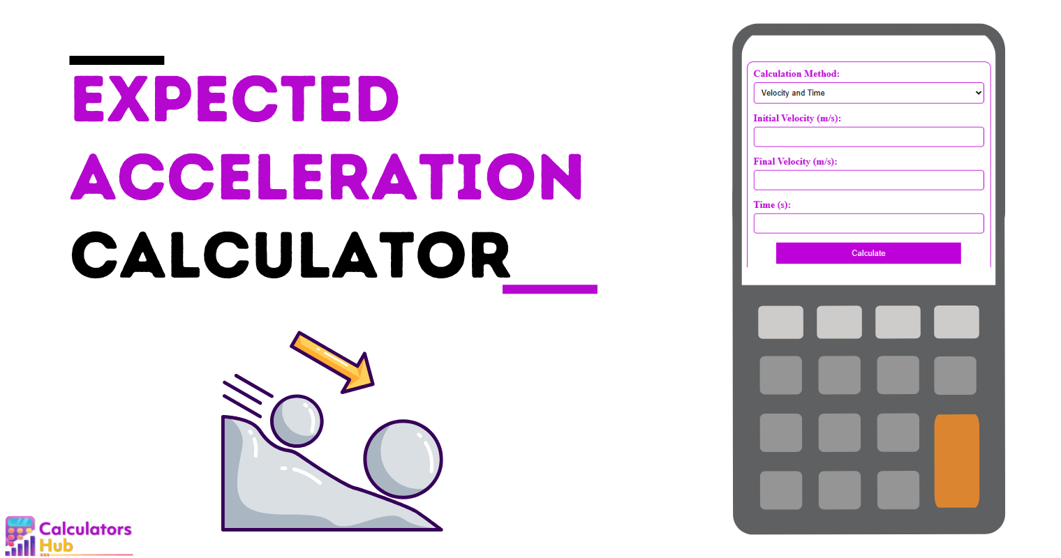 Expected Acceleration Calculator