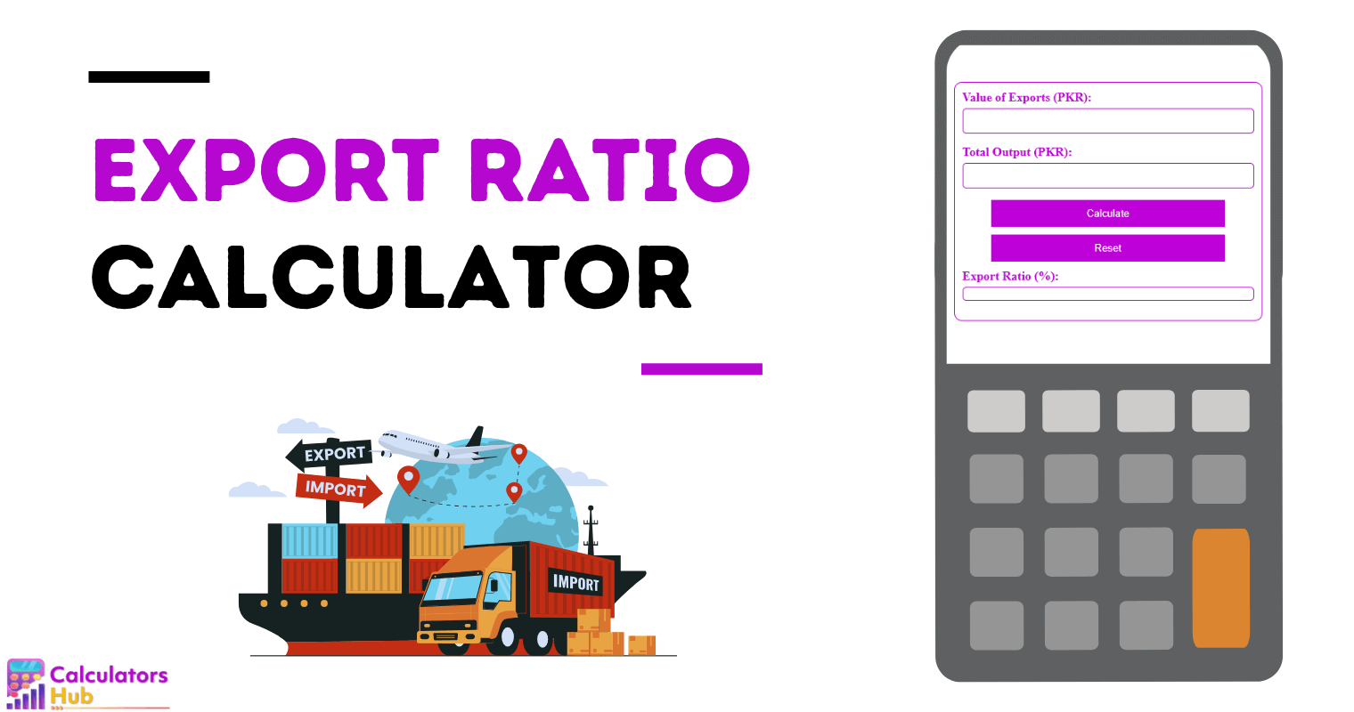 Export Ratio Calculator