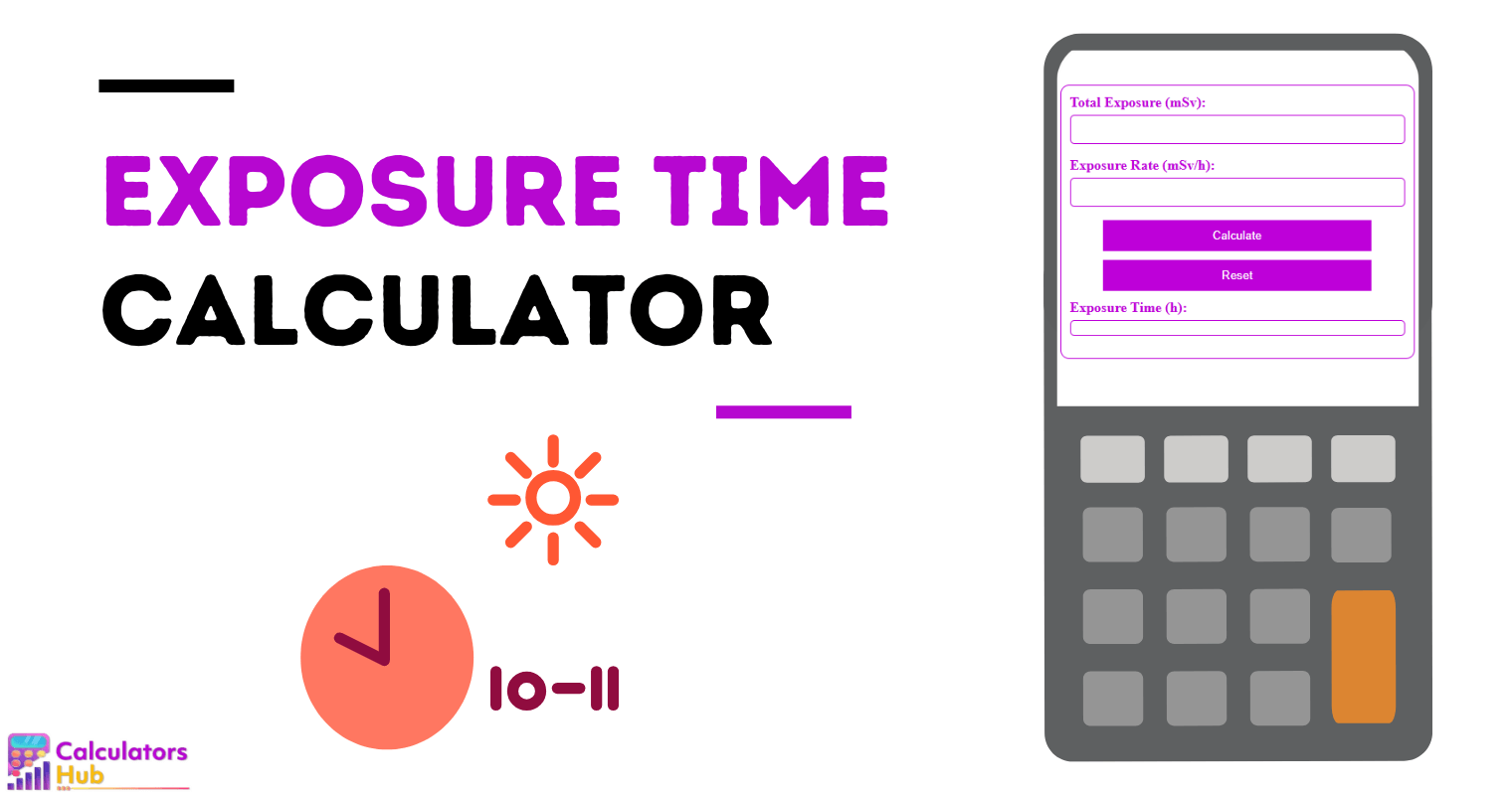 Exposure Time Calculator
