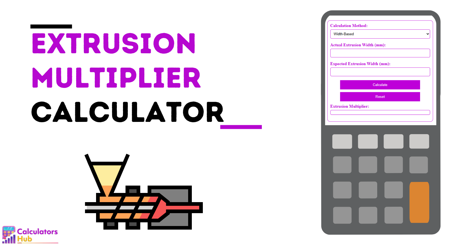 Extrusion Multiplier Calculator