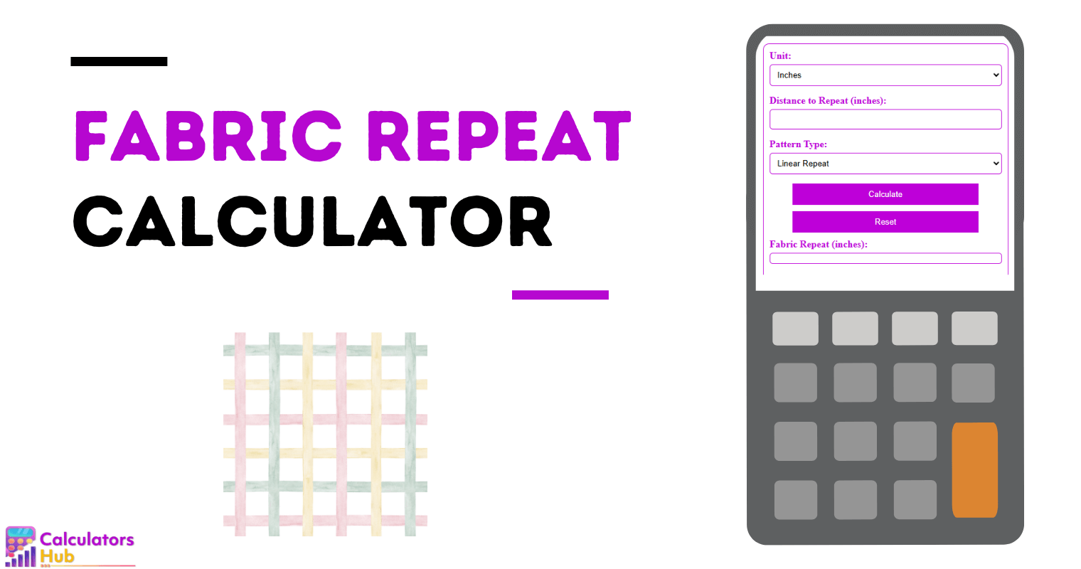 Fabric Repeat Calculator