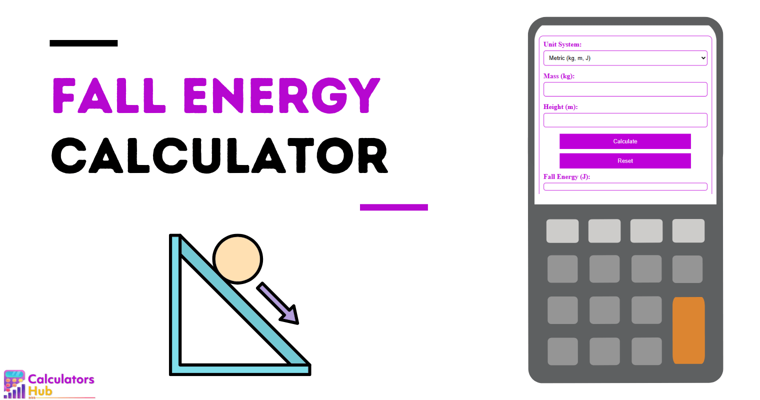 Fall Energy Calculator