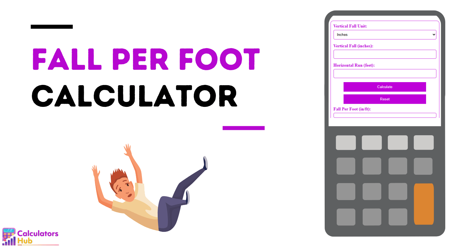 Fall Per Foot Calculator
