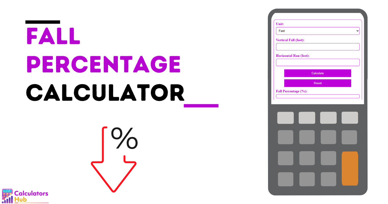 Fall Percentage Calculator