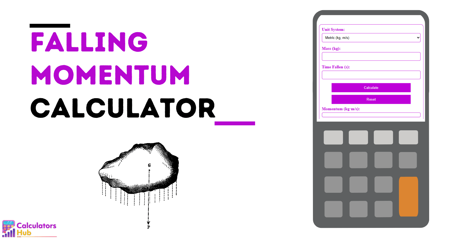 Falling Momentum Calculator