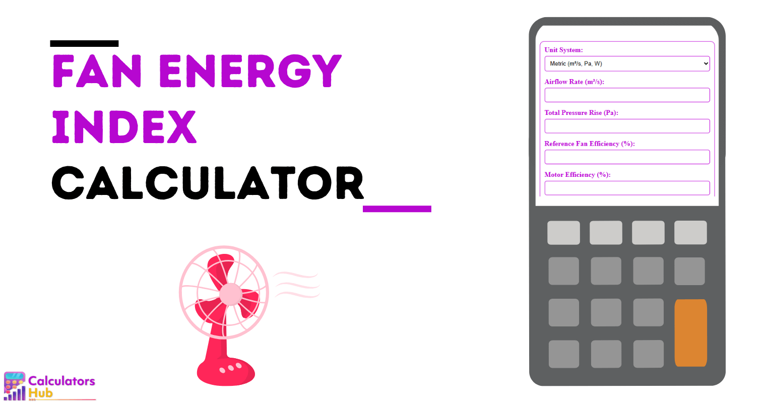 Fan Energy Index Calculator