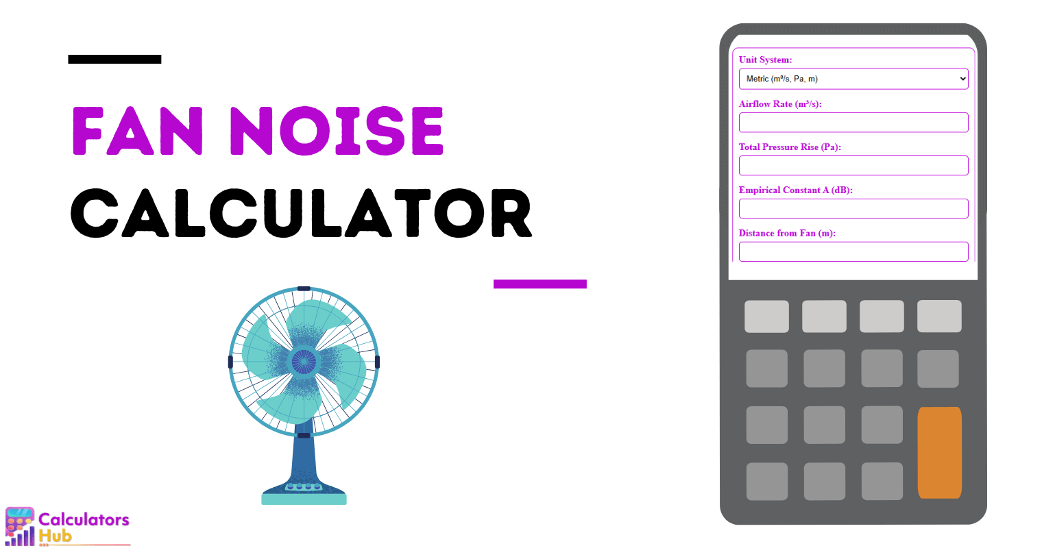Fan Noise Calculator
