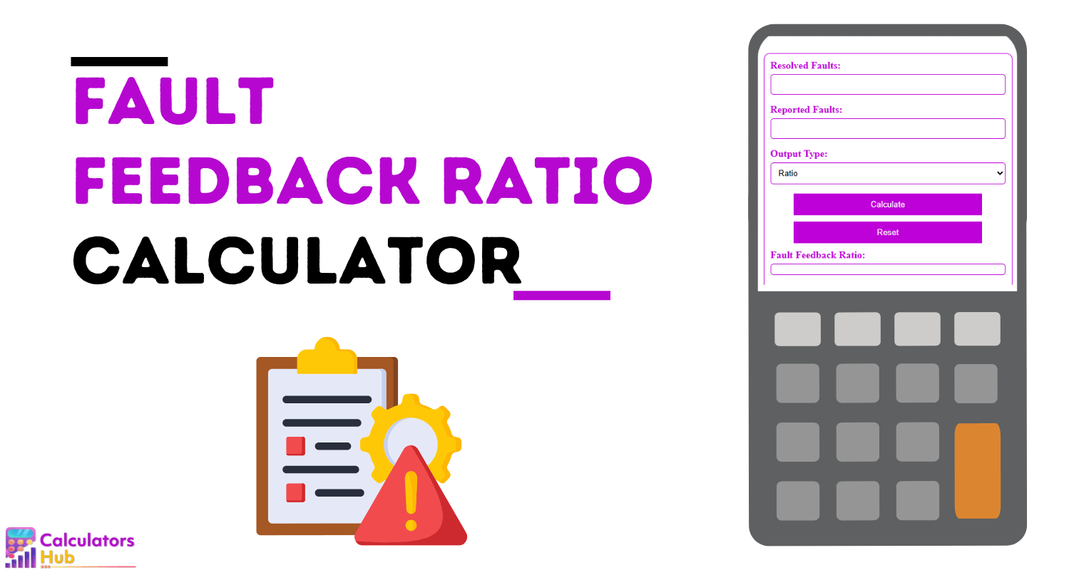 Fault Feedback Ratio Calculator