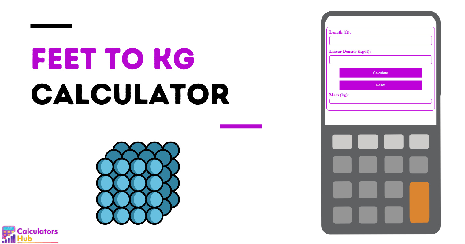 Feet To Kg Calculator