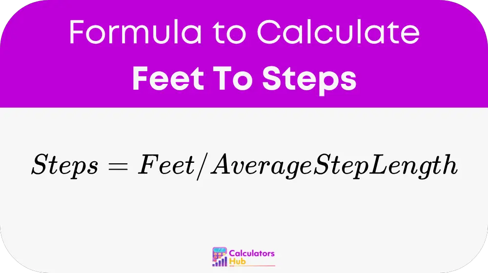 Feet To Steps
