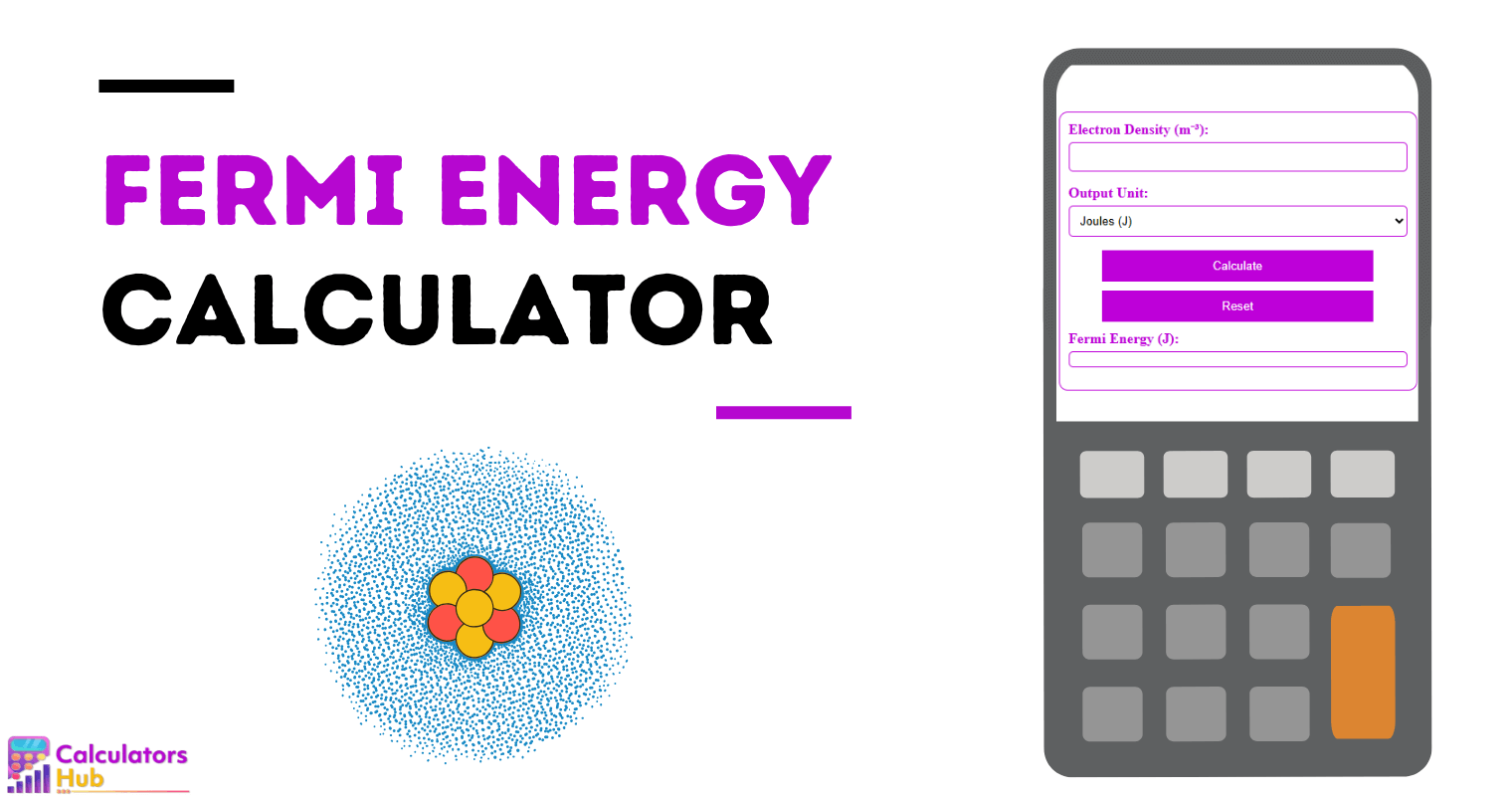 Fermi Energy Calculator
