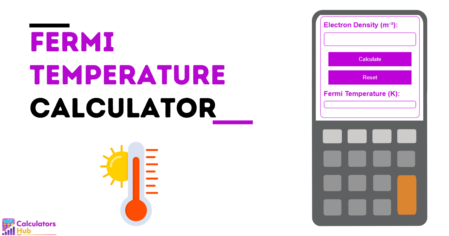 Fermi Temperature Calculator
