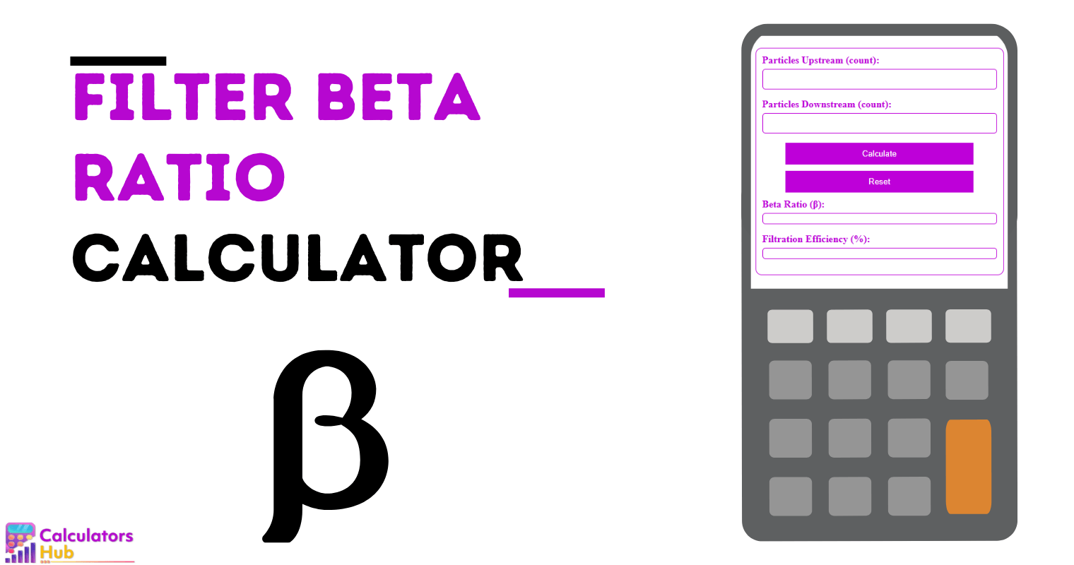 滤波器 Beta 比率计算器