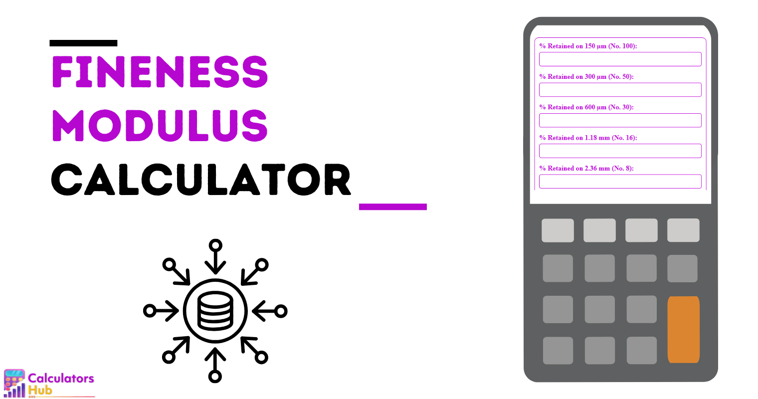 Calculadora de módulo de finura
