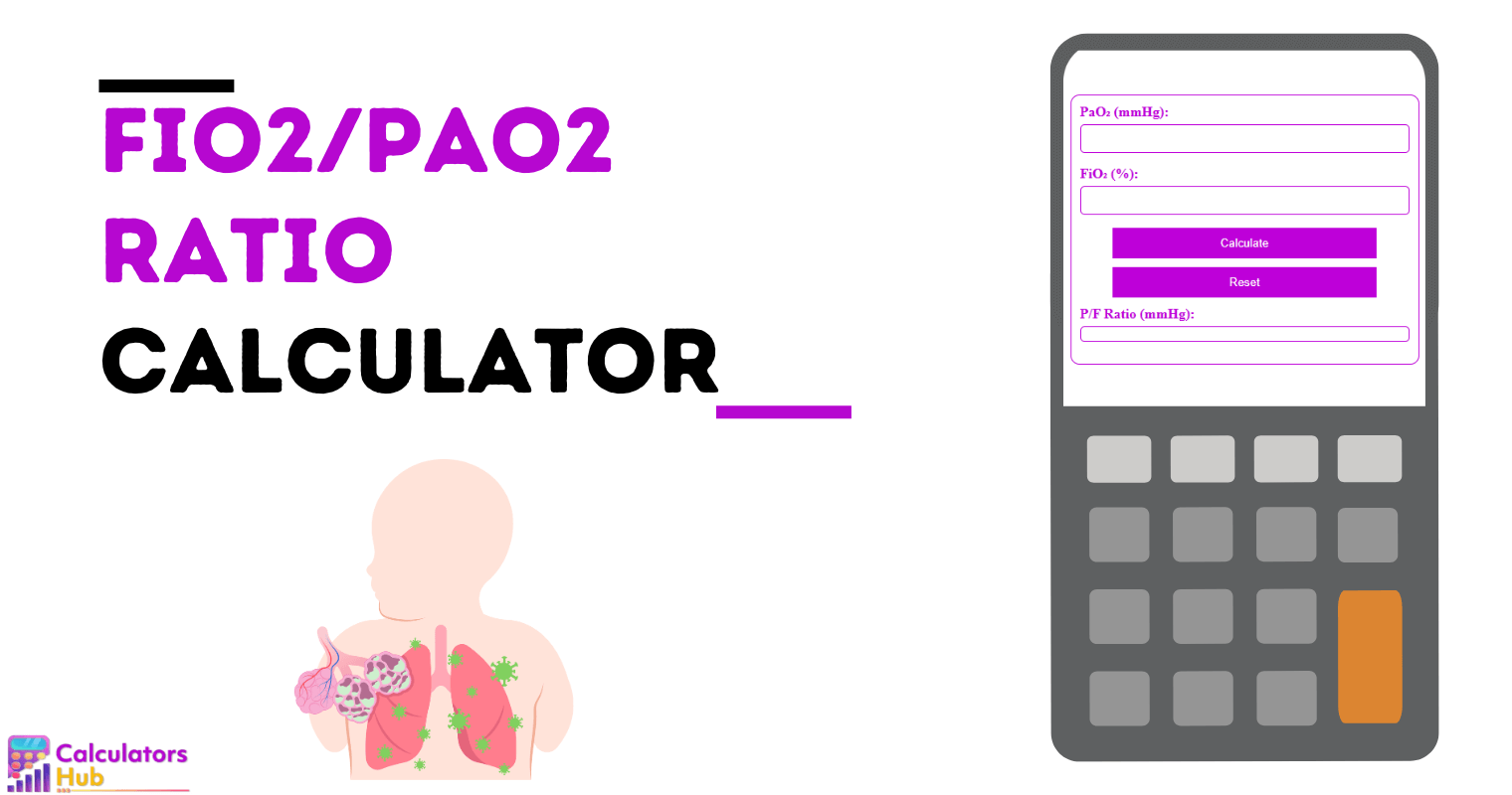 Calculateur du rapport FiO2/PaO2