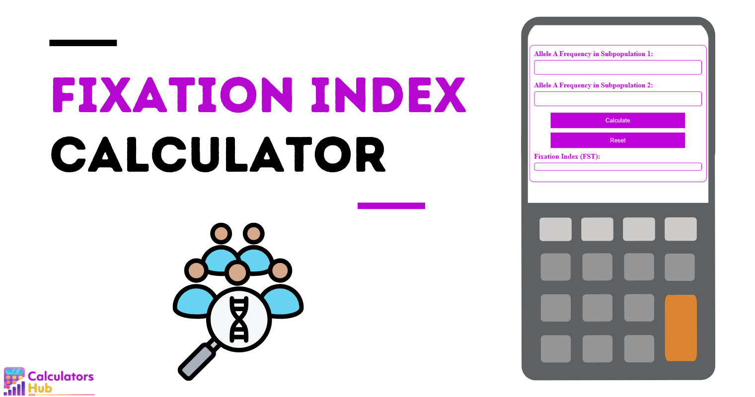 Calculadora del índice de fijación