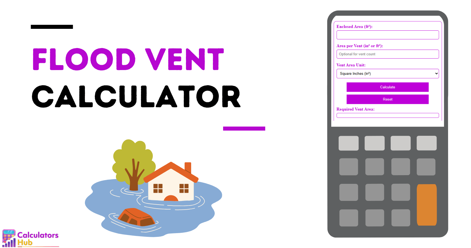 Flood Vent Calculator