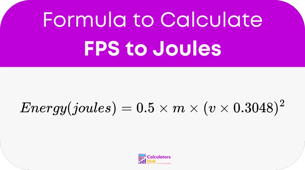 FPS a julios