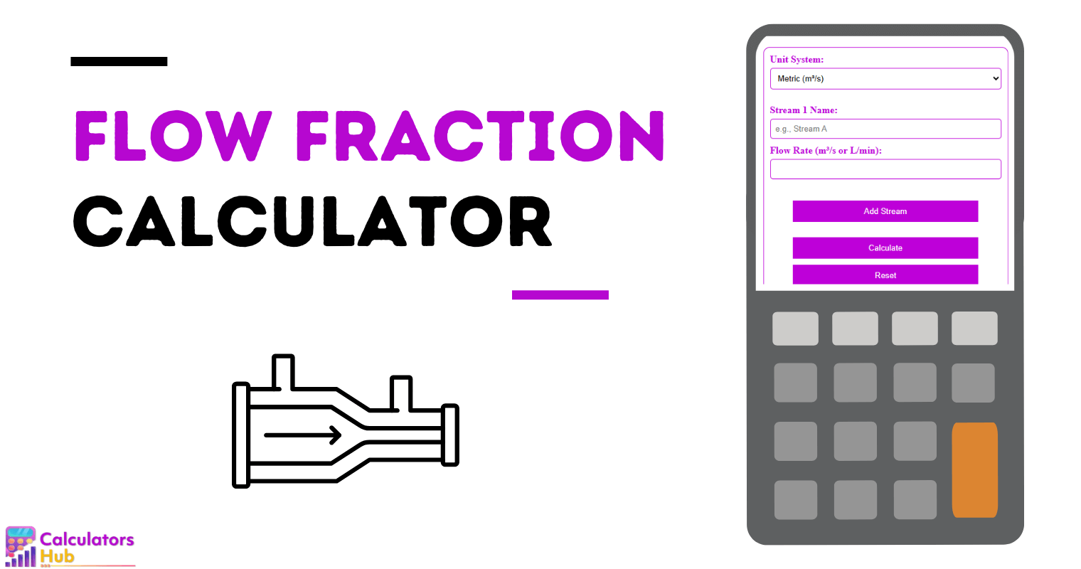 Flow Fraction Calculator