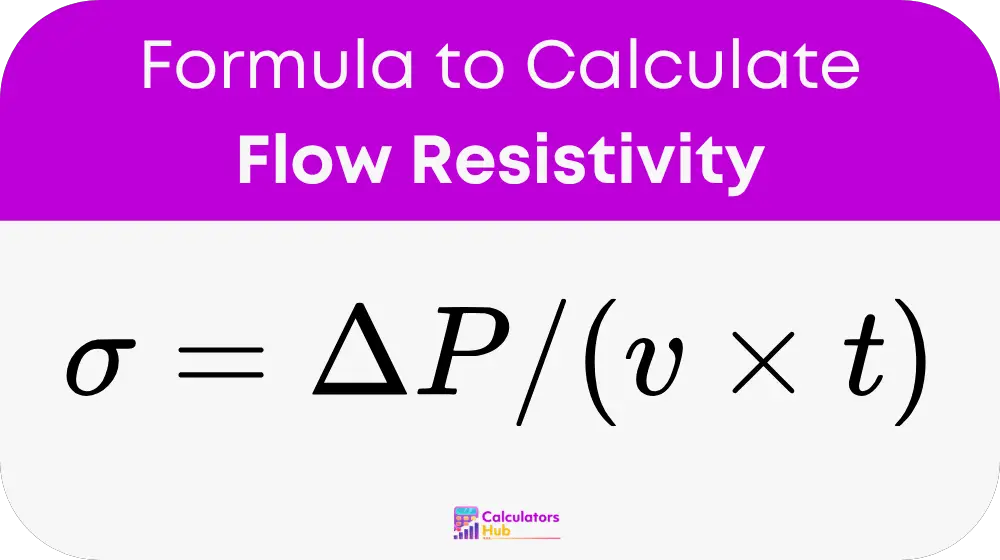 Flow Resistivity