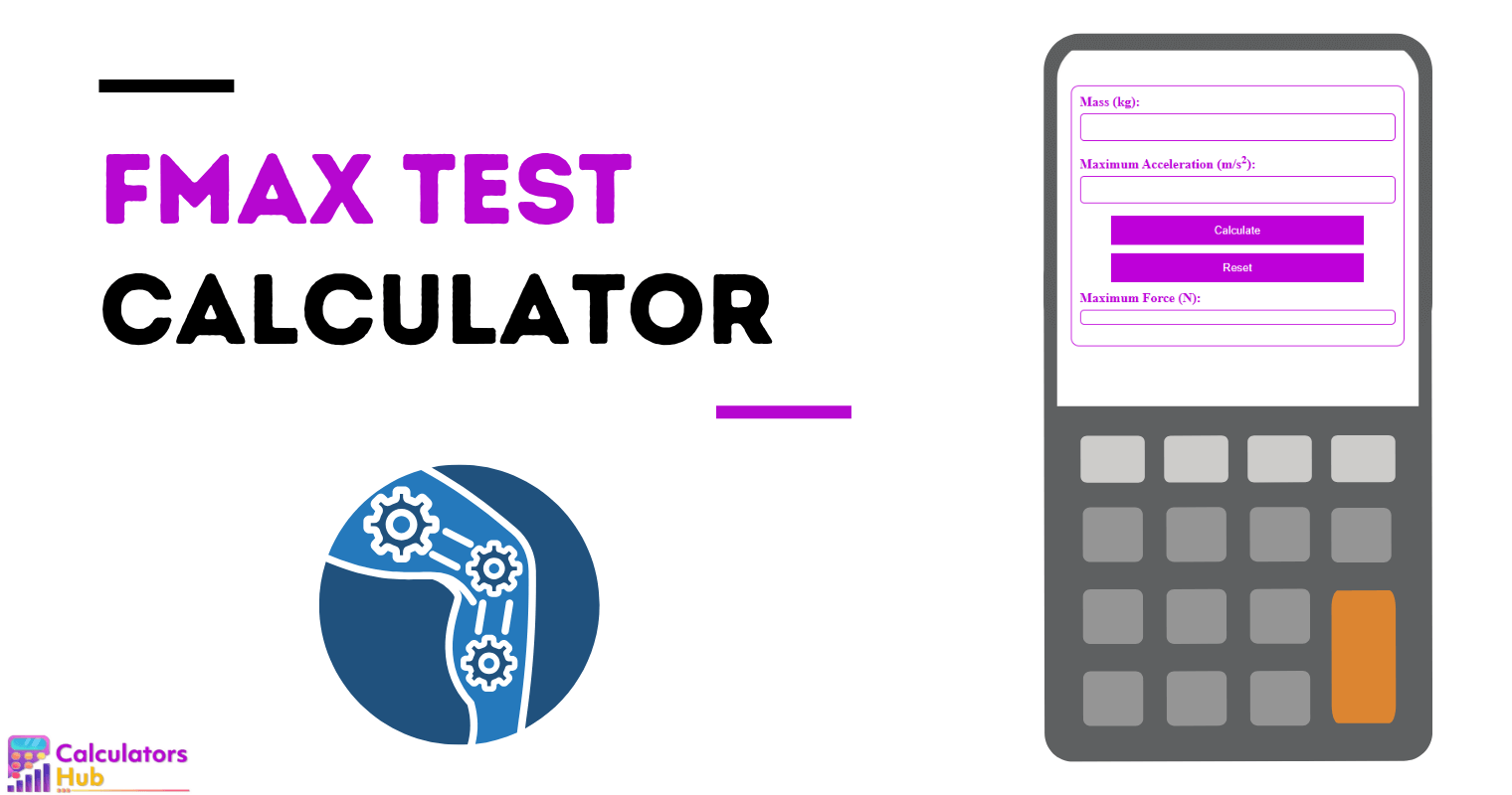 Fmax Test Calculator