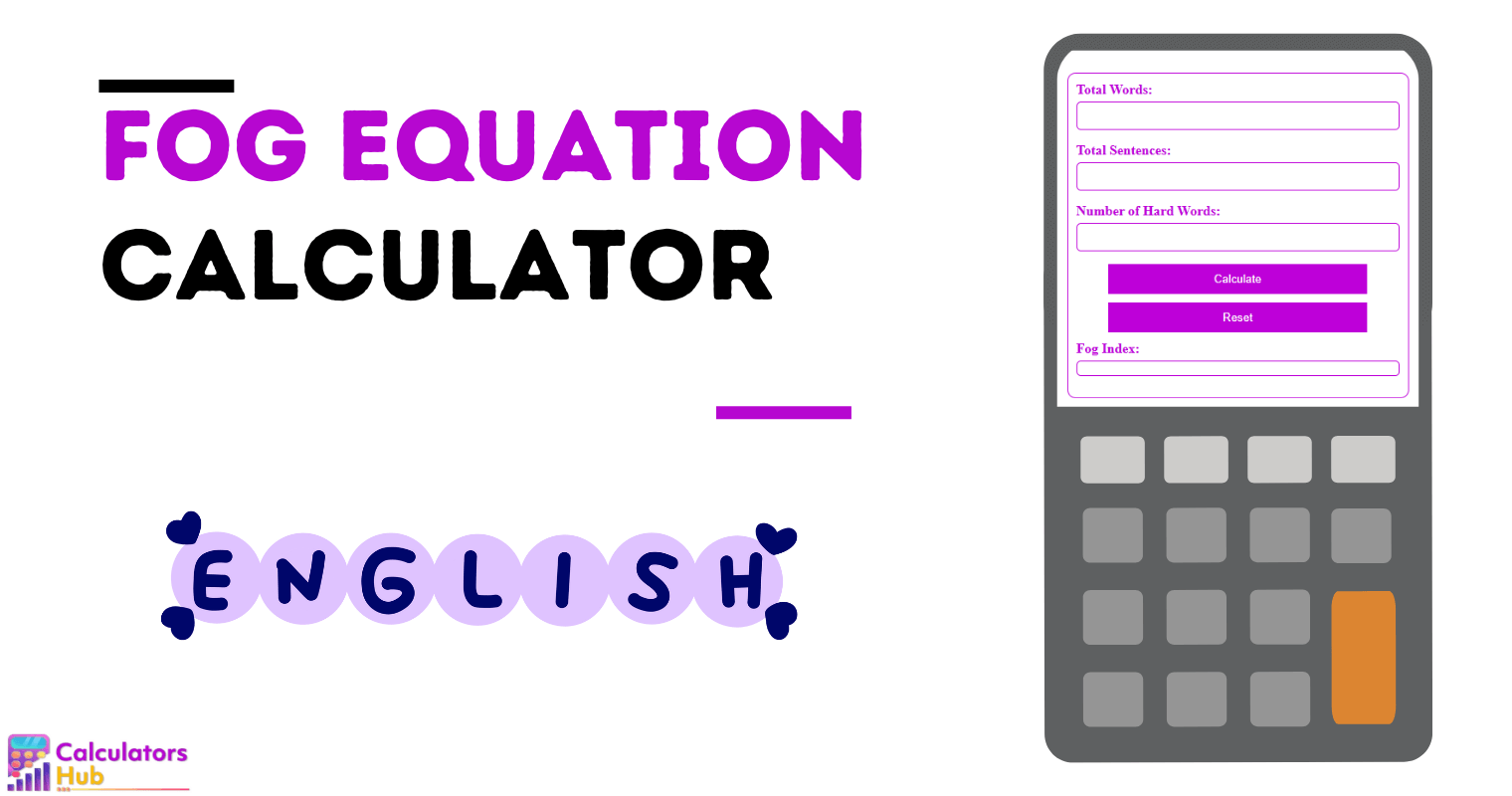 Fog Equation Calculator
