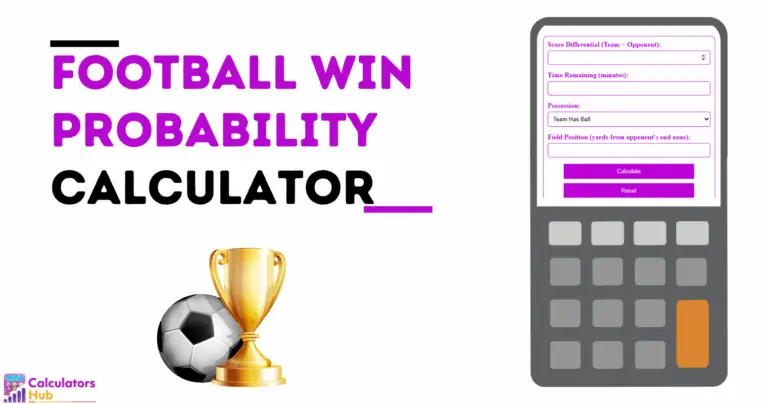 Calculadora de probabilidade de vitória no futebol