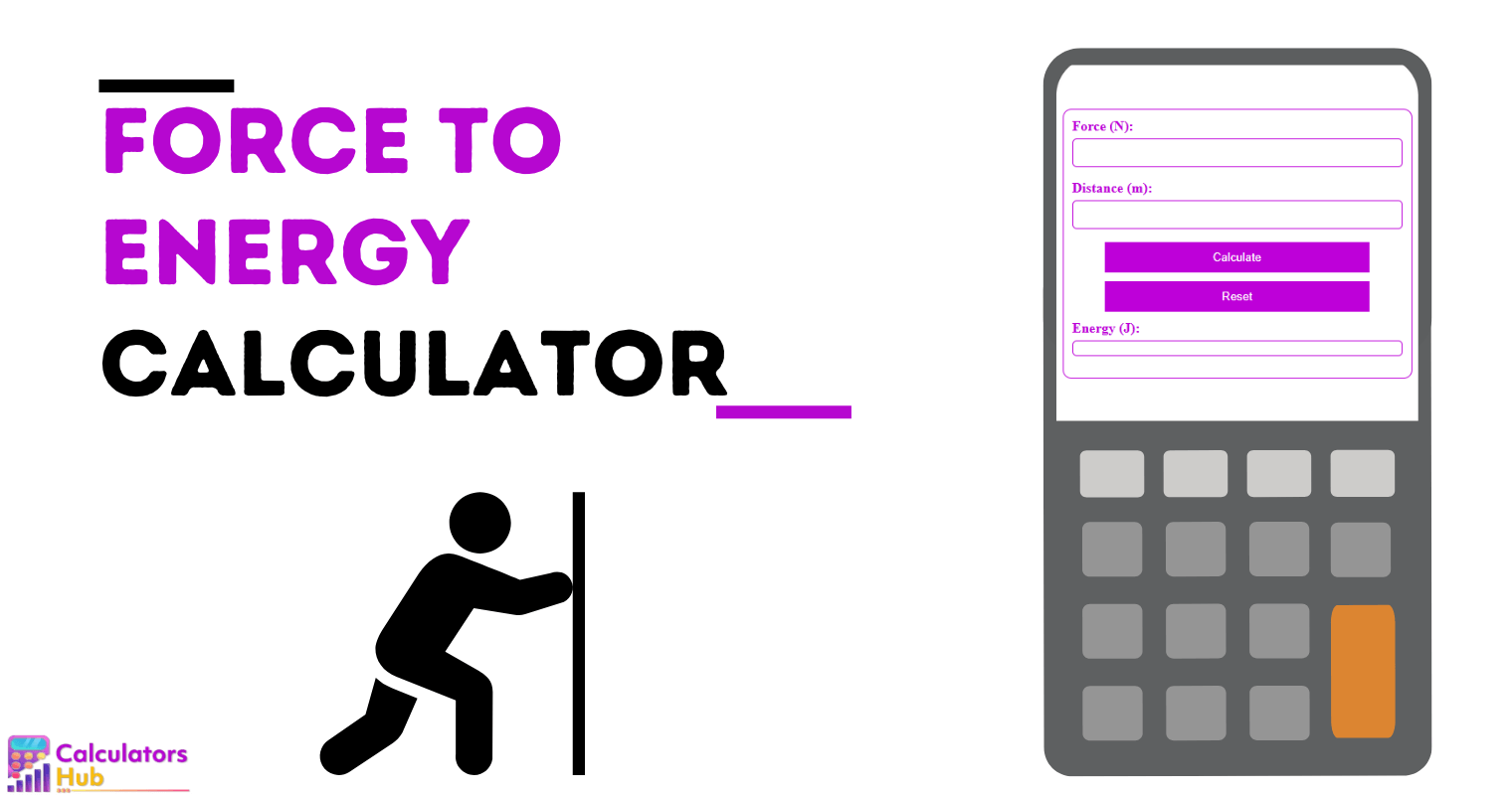Force to Energy Calculator