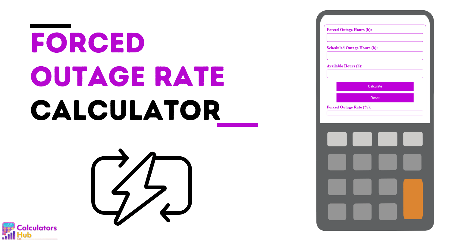 Forced Outage Rate Calculator