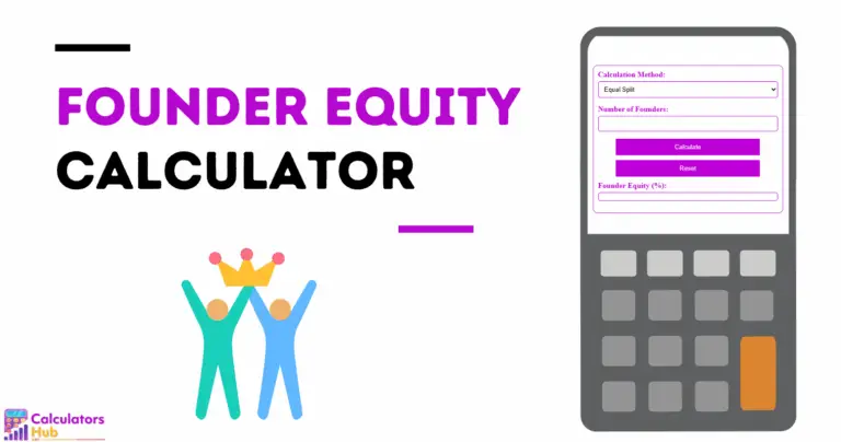 Calculadora de Capital do Fundador