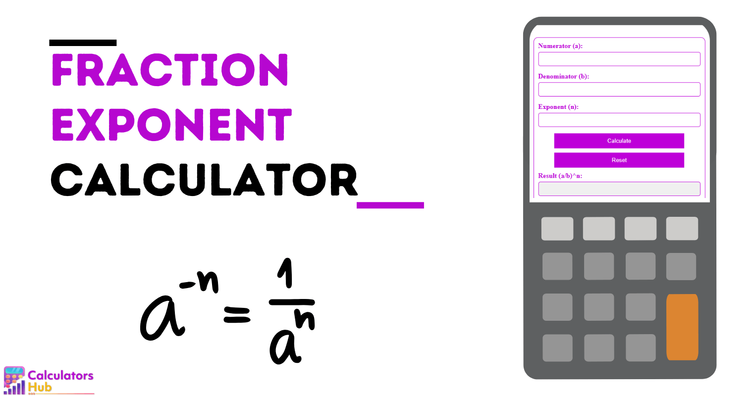 Fraction Exponent Calculator