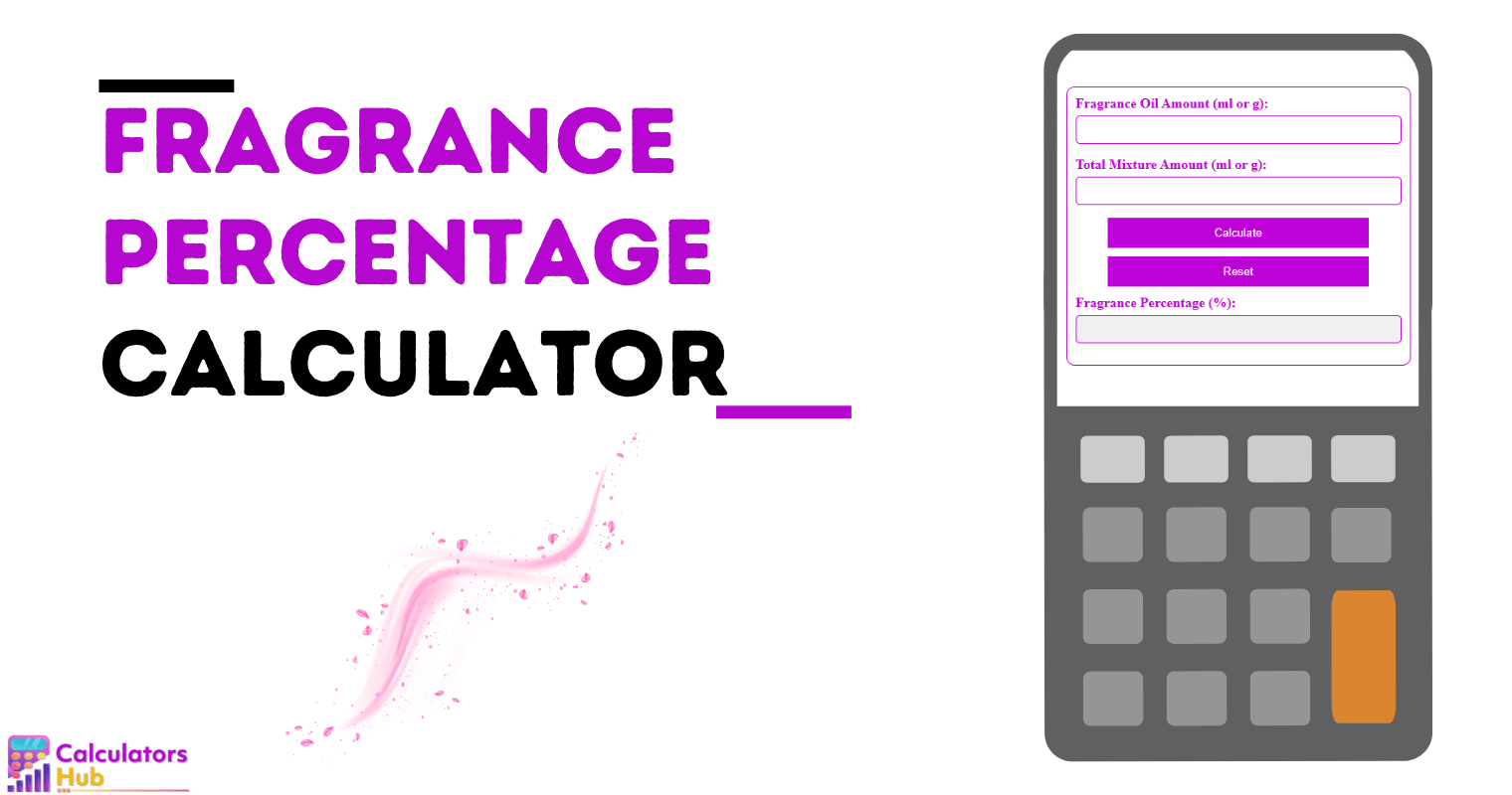 Fragrance Percentage Calculator