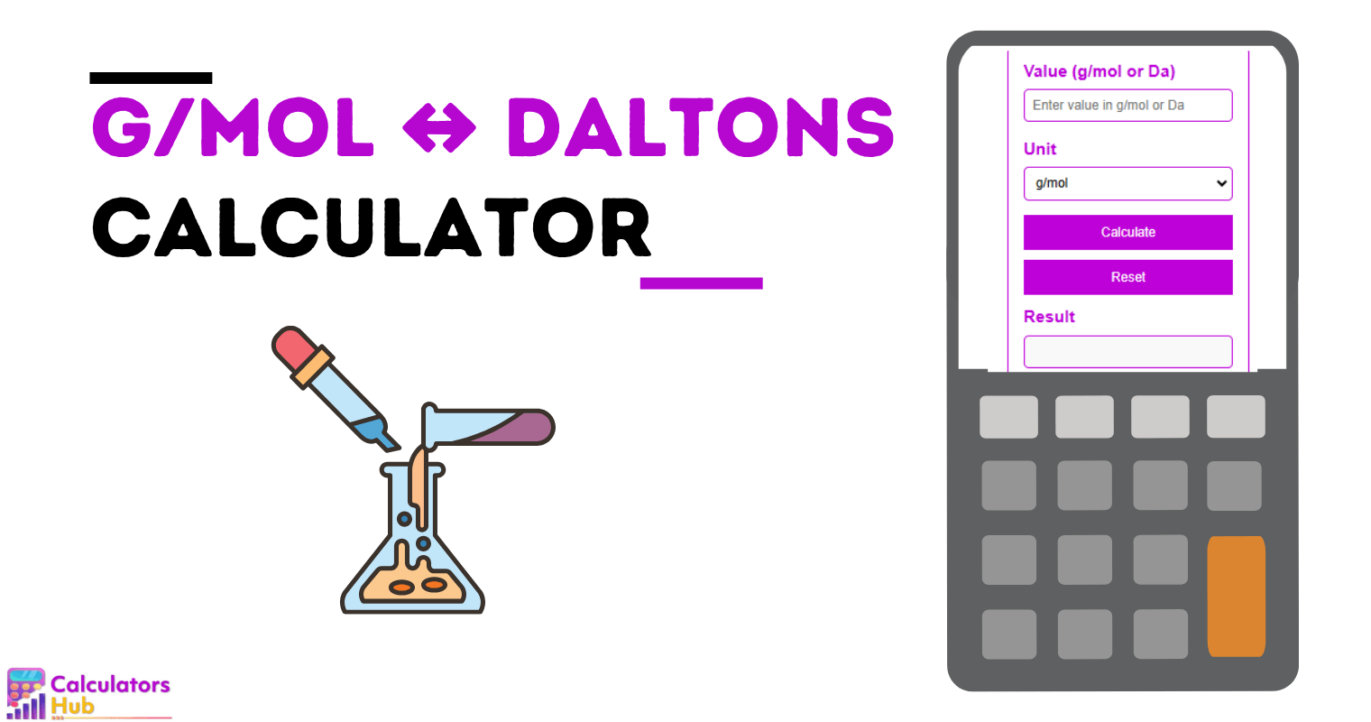 Gmol ↔ Dalton-Rechner
