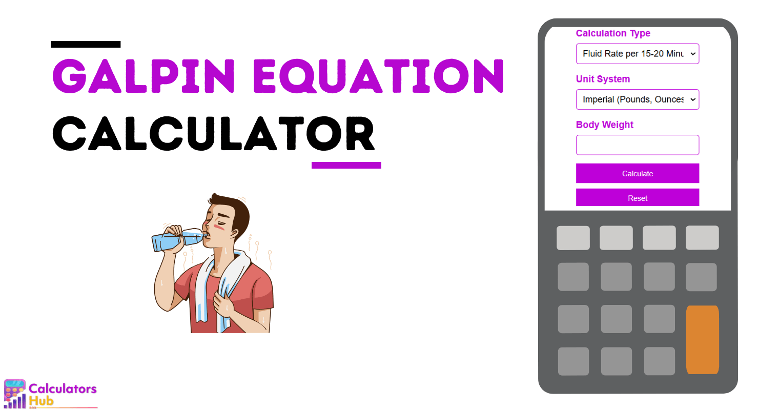 Calculadora de equação de Galpin